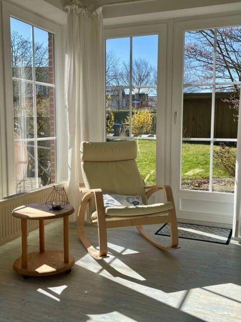 FeWo mit Terasse u. Garten am Golfplatz Wulfen auf Fehmarn Exterior foto