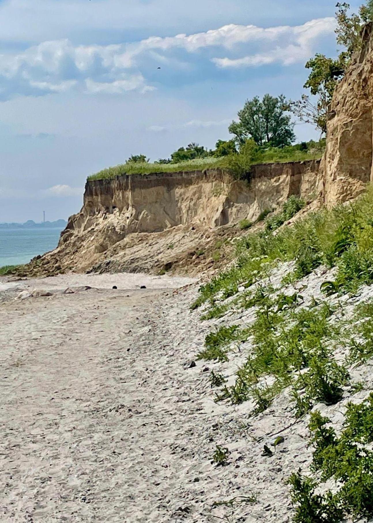 FeWo mit Terasse u. Garten am Golfplatz Wulfen auf Fehmarn Exterior foto
