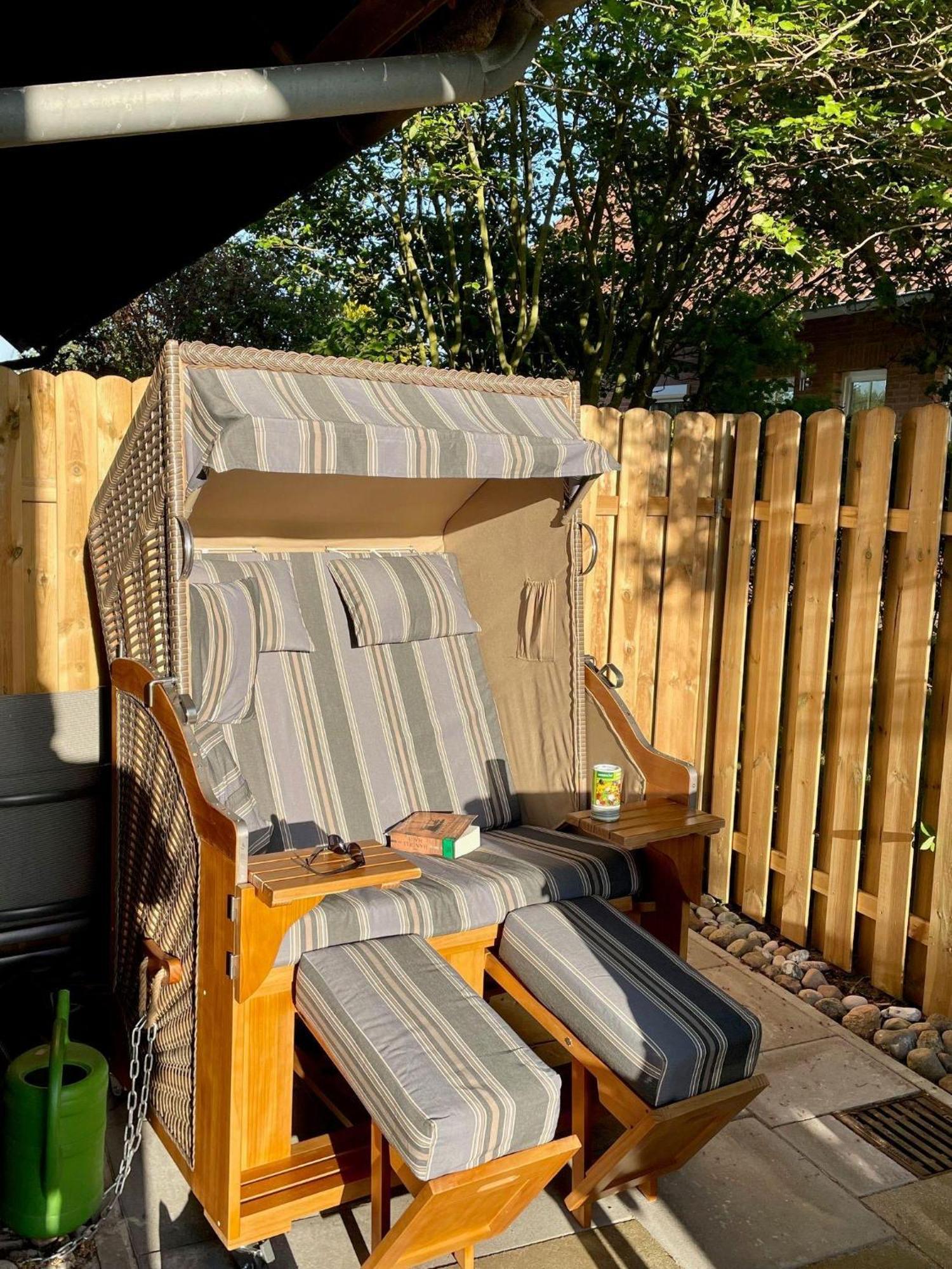 FeWo mit Terasse u. Garten am Golfplatz Wulfen auf Fehmarn Exterior foto